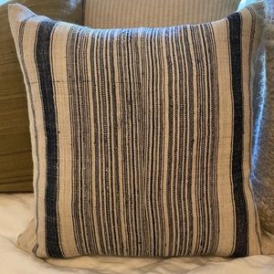 Shoppe Amber interiors vintage fabric grain sack  pillow